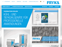 Tablet Screenshot of fryka.de